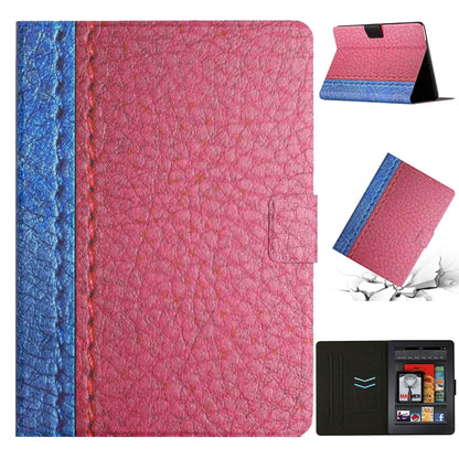 Stitching Solid Color Smart Leather Tablet Case, For Amazon Kindle Paperwhite 4 / 3 / 2 / 1������...