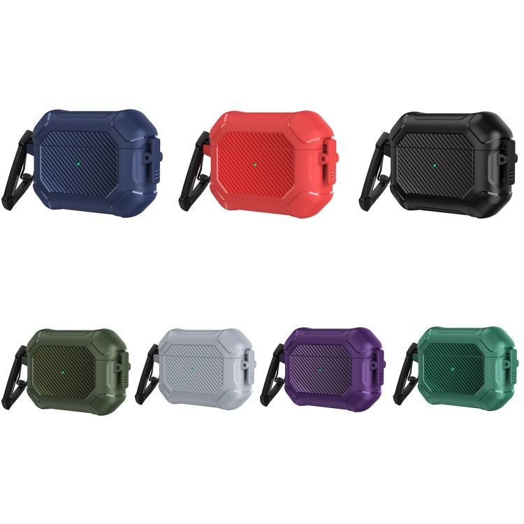 Carbon Brazing Dimension TPU+PC Headphone Protective Cover with Switch Lock & Carabiner����������...