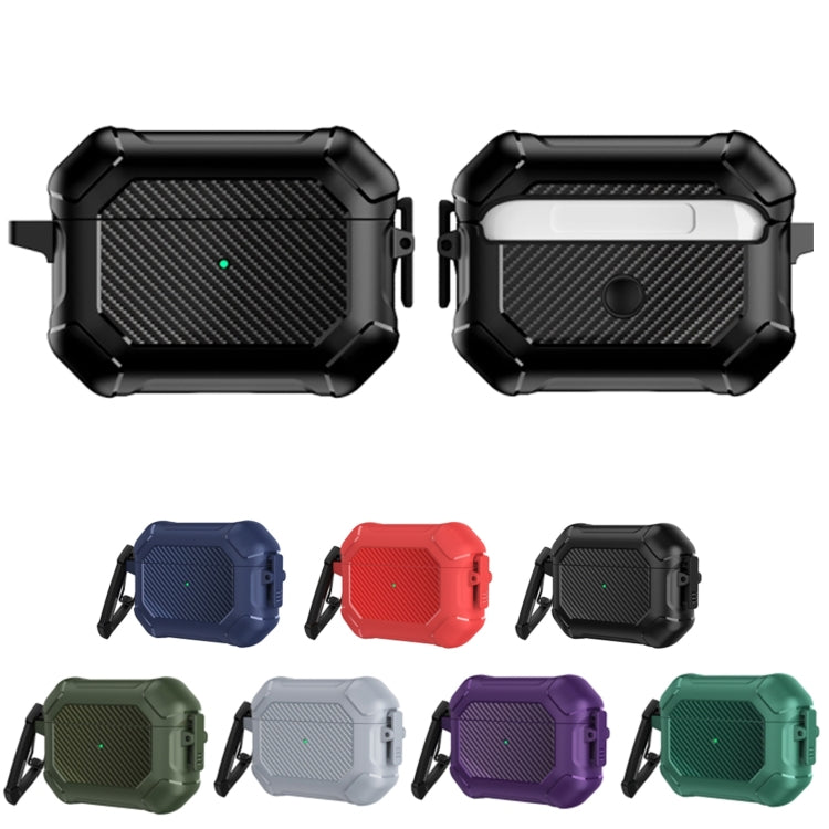Carbon Brazing Dimension TPU+PC Headphone Protective Cover with Switch Lock & Carabiner����������...