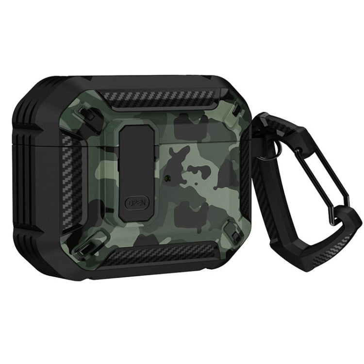 Two-Tone Printed Earphone Case with Switch Lock & Carabiner, For AirPods 1/2, For AirPods Pro����...