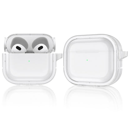 Two-color Photo Frame PC+TPU Anti-fall Wireless Earphone Case with Hook, For AirPods 3�����������...