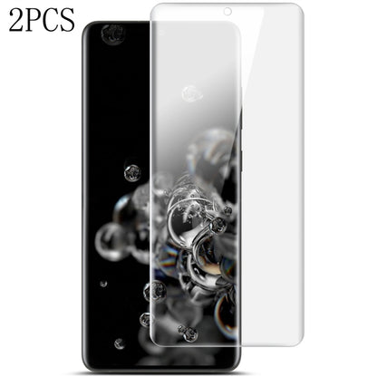 2 PCS IMAK Curved Full Screen Hydrogel Film, for Galaxy S20 5G, for Galaxy S20 Ultra 5G����������...