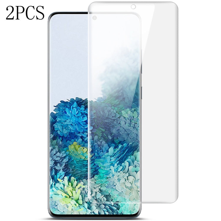 2 PCS IMAK Curved Full Screen Hydrogel Film, for Galaxy S20 5G, for Galaxy S20 Ultra 5G����������...