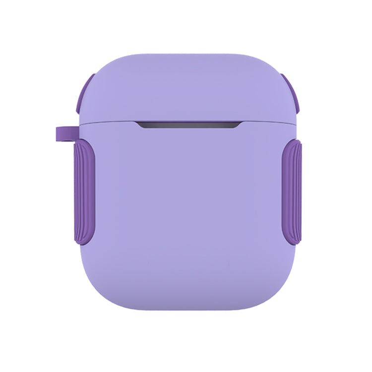 2 in 1 Matte Texture Contrast Color PC + TPU Earphone Case, For AirPods 2 / 1, For AirPods 3�����...