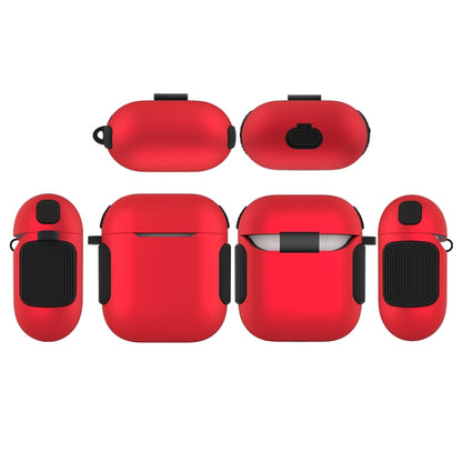 2 in 1 Matte Texture Contrast Color PC + TPU Earphone Case, For AirPods 2 / 1, For AirPods 3�����...