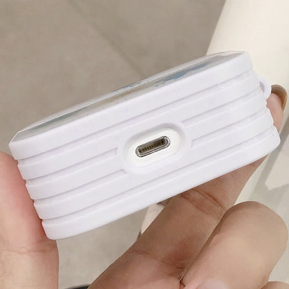 For AirPods Pro Beautiful Ladies Flowers Pattern Wireless Earphone Protective Case, For AirPods Pro