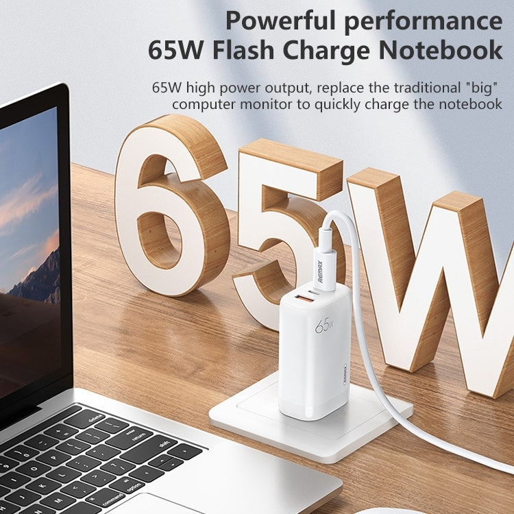 REMAX RP-U55 Territory Series 65W USB+Dual USB-C / Type-C Interface Fast Charger, Specification:U...