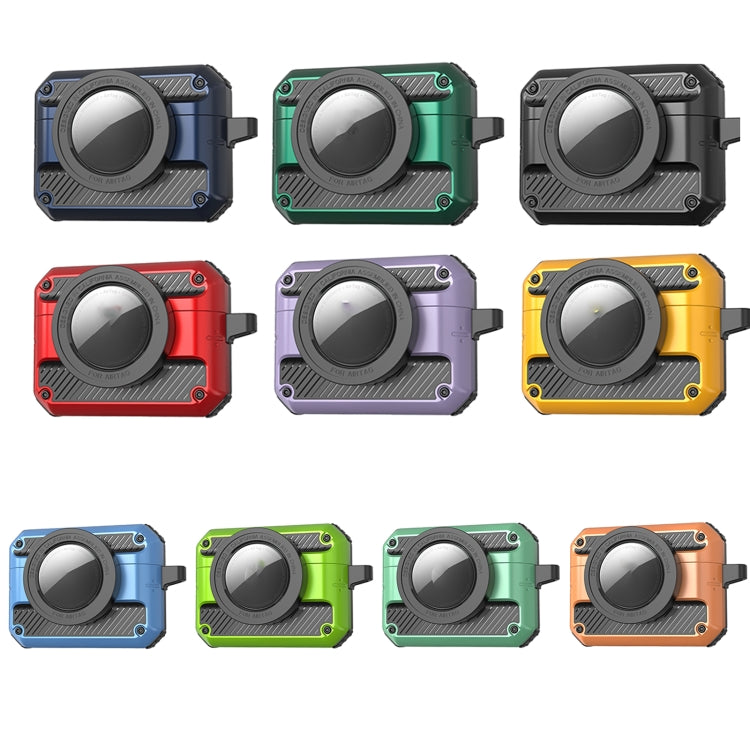 Automatic Flip Switch TPU+PC Earphone Case with AirTag, For AirPods Pro, For AirPods 1/2���������...