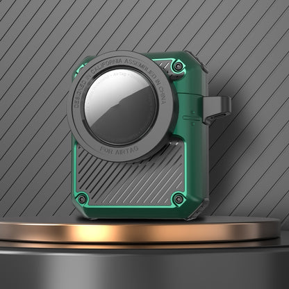 Automatic Flip Switch TPU+PC Earphone Case with AirTag