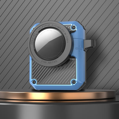 Automatic Flip Switch TPU+PC Earphone Case with AirTag