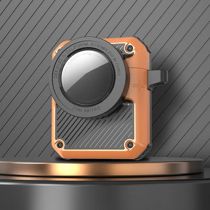 Automatic Flip Switch TPU+PC Earphone Case with AirTag, For AirPods Pro, For AirPods 1/2���������...