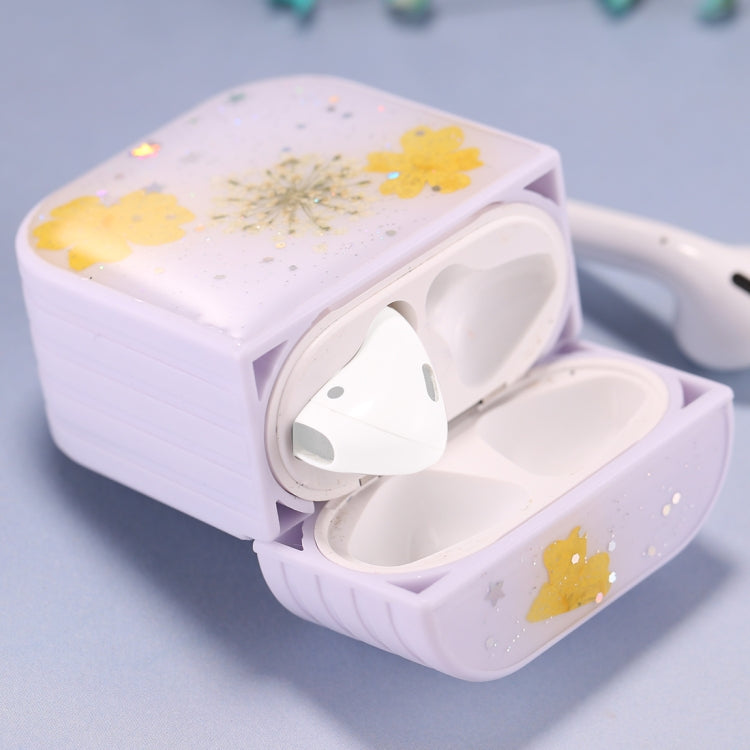 For AirPods 1 / 2 Beautiful Ladies Flowers Pattern Wireless Earphone Protective Case�������������...