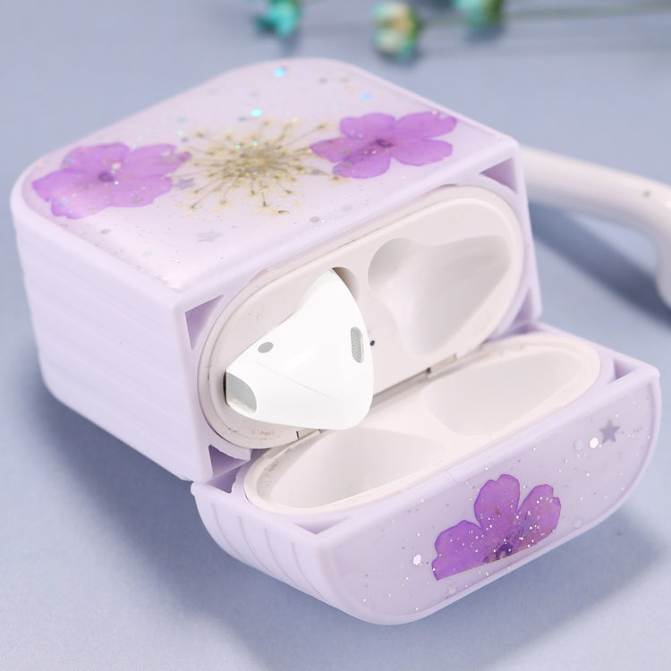 For AirPods 1 / 2 Beautiful Ladies Flowers Pattern Wireless Earphone Protective Case�������������...