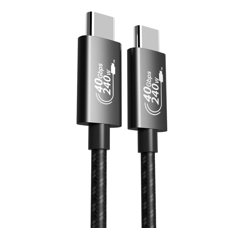PD240W 40Gbps USB4 Fast Charging Data Cable, 0.5m, 1m, 1.5m, 2m