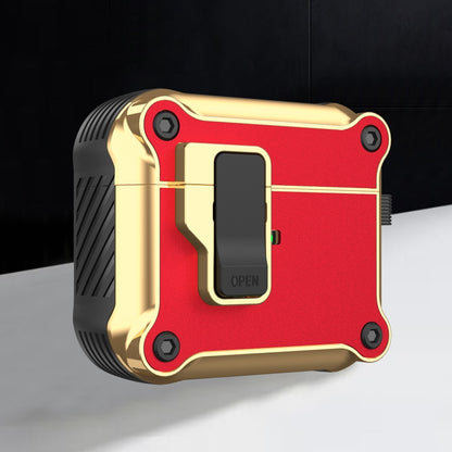 Wireless Earphone Eagle Electroplating Protective Case with Hook, For AirPods 1 / 2, For AirPods ...
