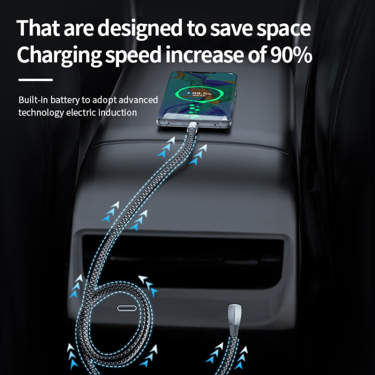 3A USB-C/Type-C to USB-C/Type-C Elbow Fast Charge Data Cable, 3A Type-C to Type-C 1.2m�����������...