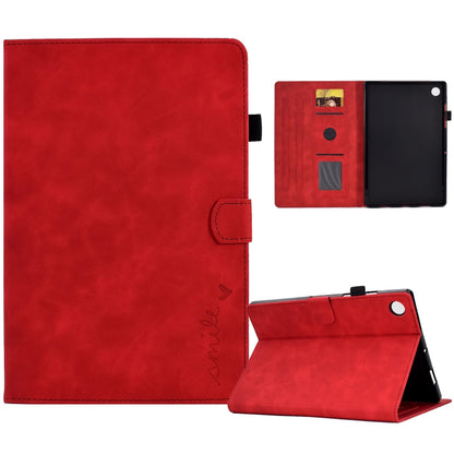 Embossed Smile Flip Tablet Leather Case, For Samsung Galaxy Tab A8 10.5 2021���������������������...