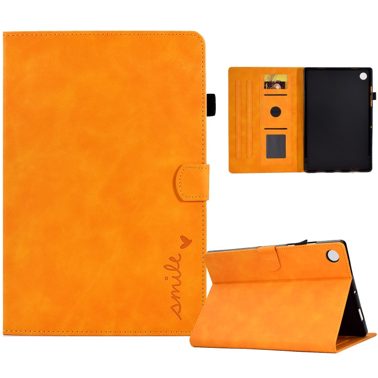 Embossed Smile Flip Tablet Leather Case, For Samsung Galaxy Tab A8 10.5 2021���������������������...