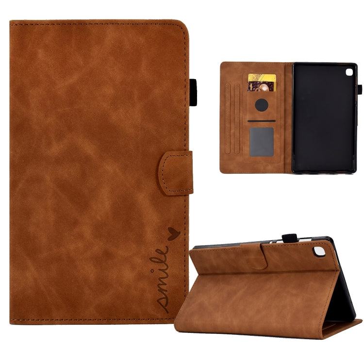 Embossed Smile Flip Tablet Leather Case, For Samsung Galaxy Tab A8 10.5 2021���������������������...