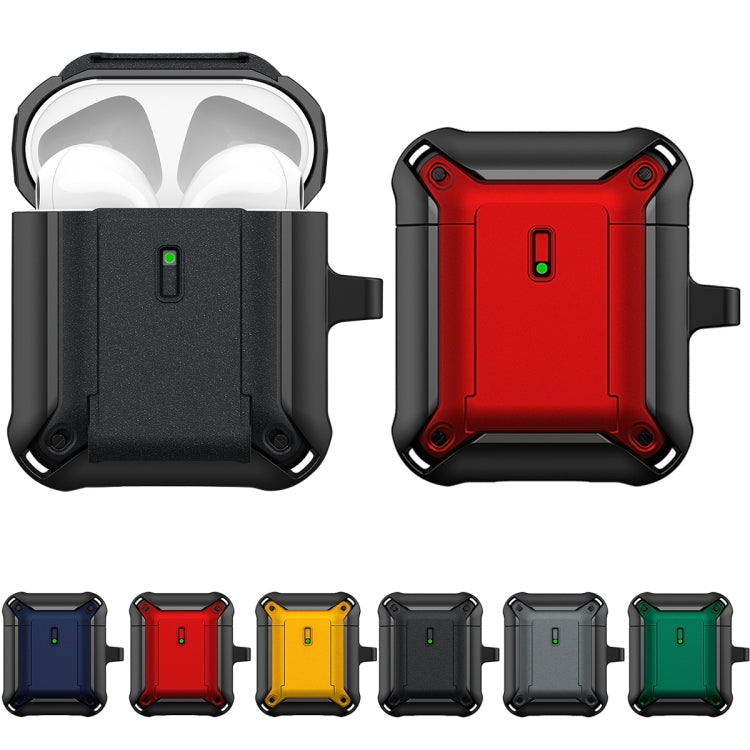 Sliding Buckle Wireless Earphone Protective Case with Hook, For AirPods 1 / 2, For AirPods Pro���...