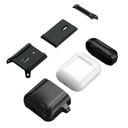 Sliding Buckle Wireless Earphone Protective Case with Hook, For AirPods 1 / 2, For AirPods Pro���...