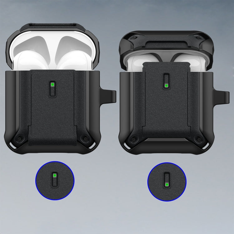 Sliding Buckle Wireless Earphone Protective Case with Hook, For AirPods 1 / 2, For AirPods Pro���...