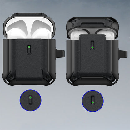 Sliding Buckle Wireless Earphone Protective Case with Hook, For AirPods 1 / 2, For AirPods Pro���...