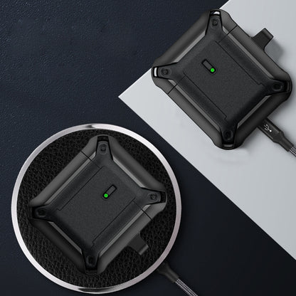 Sliding Buckle Wireless Earphone Protective Case with Hook, For AirPods 1 / 2, For AirPods Pro���...