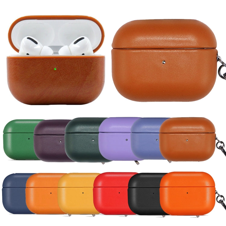 PU Leather Wireless Bluetooth Earphone Protective Case, For Apple AirPods Pro��������������������...