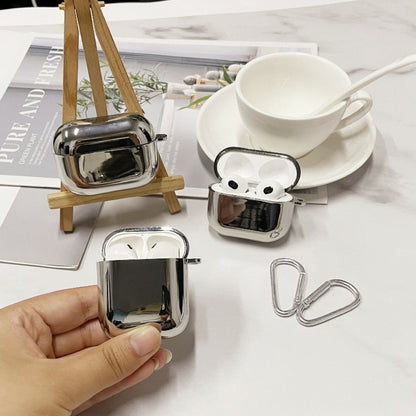 Split Electroplating TPU Earphone Protective Case with Hook, For AirPods 1/2, For AirPods 3������...