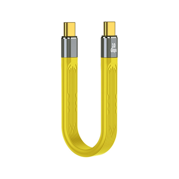 100W 10Gbps USB-C/Type-C to USB-C/Type-C FPC Flexible Data Cable, Length: 13.8cm�����������������...