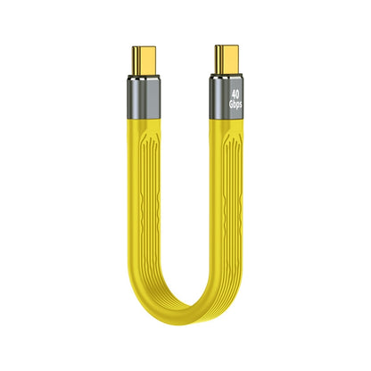 100W 40Gbps USB-C/Type-C to USB-C/Type-C FPC Flexible Data Cable, Length: 13.8cm�����������������...