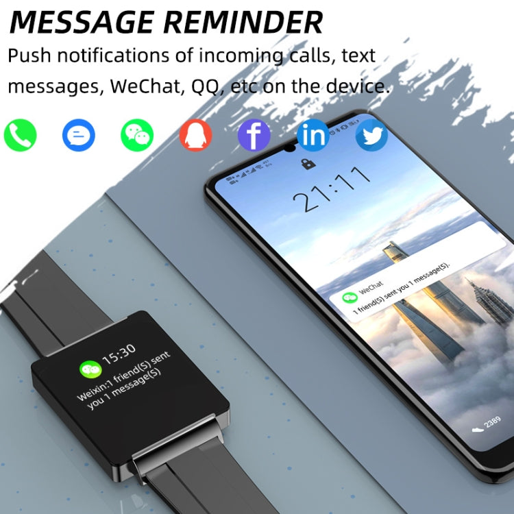 KS01 1.85 Inch Smart Watch Supports Blood Glucose Detection, Blood Pressure Detection, Blood Oxyg...