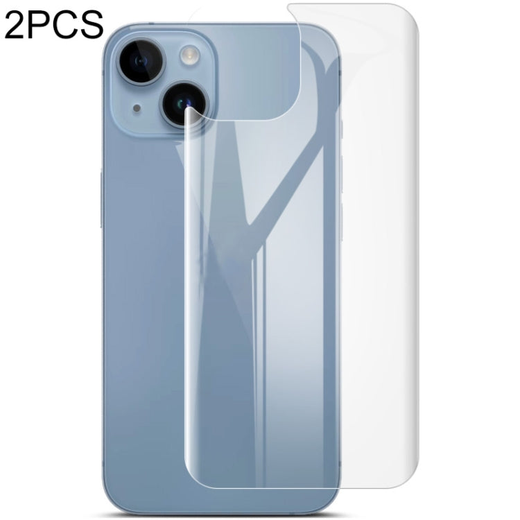 2pcs imak Curved Hydrogel Film Pnone Back Protector, For iPhone 14, For iPhone 14 Plus�����������...
