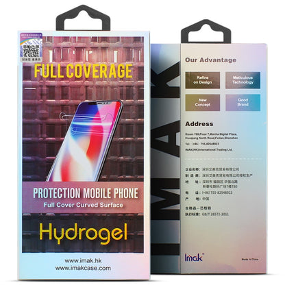 2pcs imak Curved Hydrogel Film Pnone Back Protector, For iPhone 14, For iPhone 14 Plus�����������...