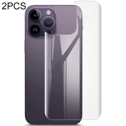2pcs imak Curved Hydrogel Film Pnone Back Protector, For iPhone 14, For iPhone 14 Plus�����������...