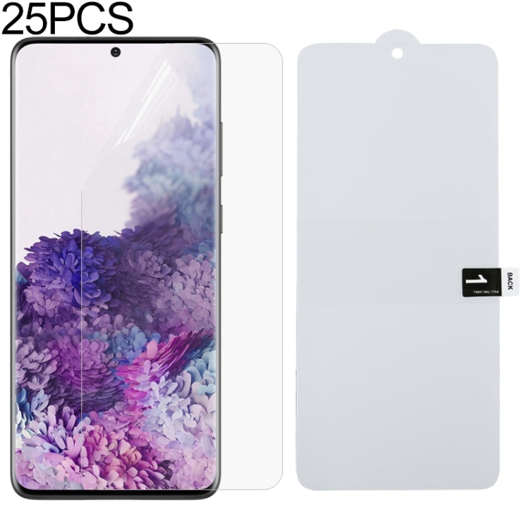 25 PCS Full Screen Protector Explosion-proof Hydrogel Film, For Galaxy A21, For Galaxy S20(25 PCS...