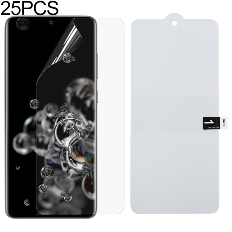 25 PCS Full Screen Protector Explosion-proof Hydrogel Film, For Galaxy A21, For Galaxy S20(25 PCS...