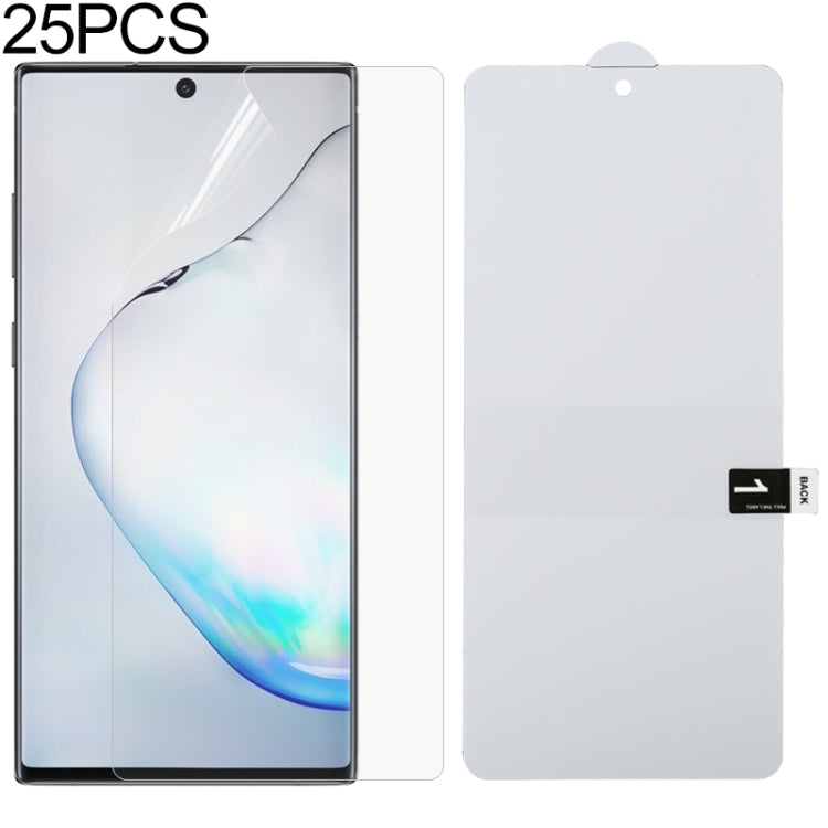 25 PCS Full Screen Protector Explosion-proof Hydrogel Film, For Galaxy A21, For Galaxy S20(25 PCS...