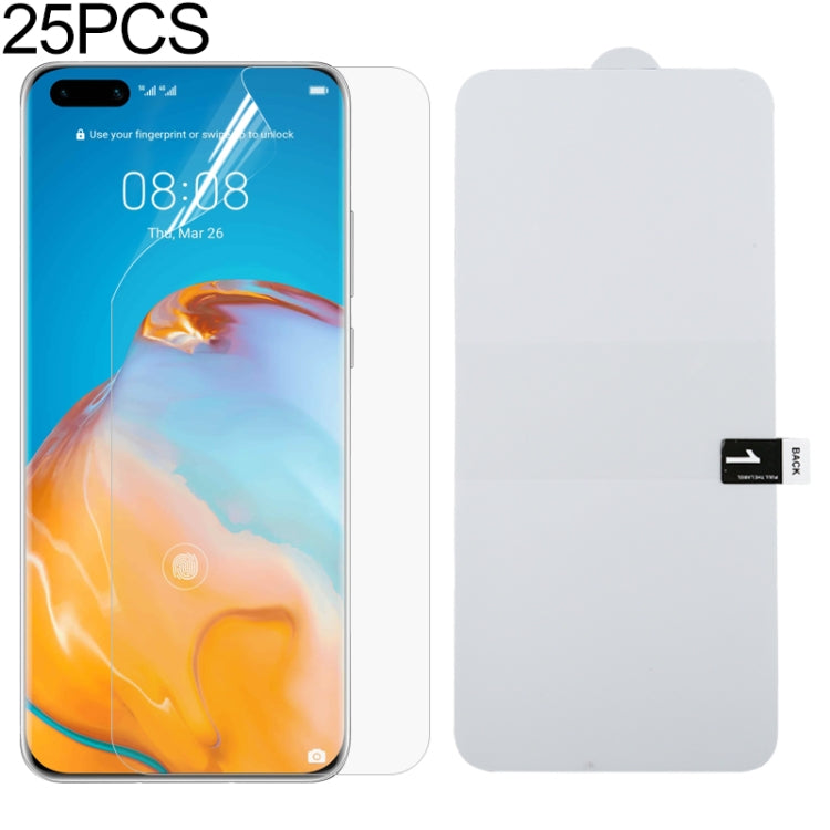 25 PCS Full Screen Protector Explosion-proof Hydrogel Film, For Galaxy A21, For Galaxy S20(25 PCS...