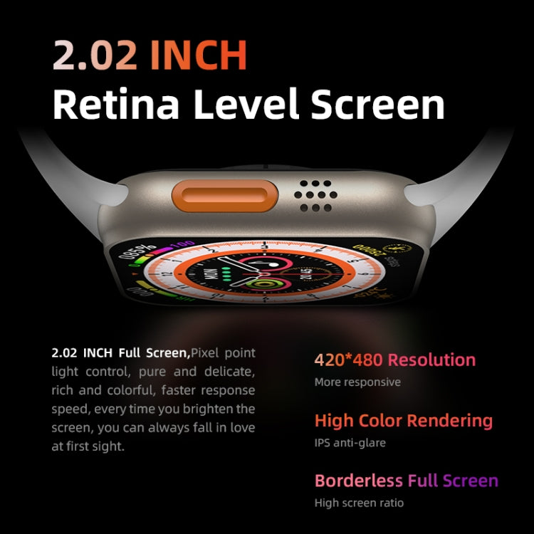 HW8 Ultra 2.02 inch TFT Screen IP67 Smart Watch