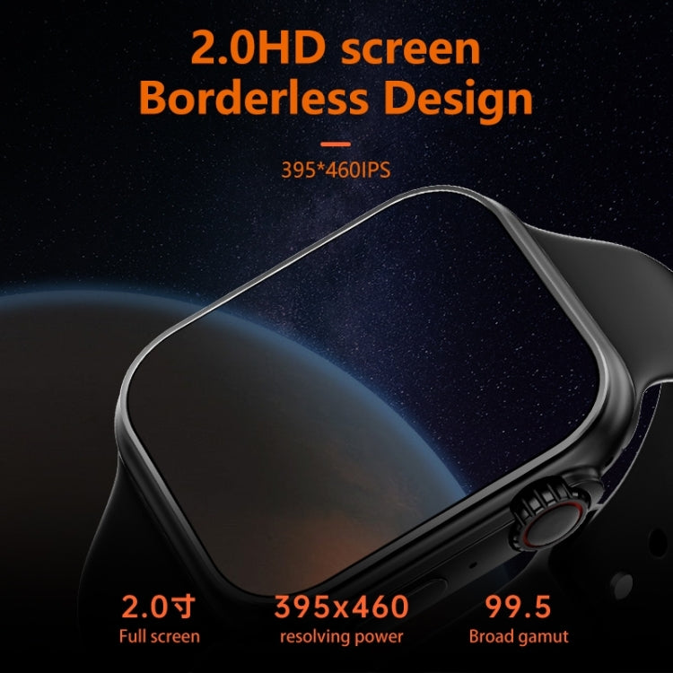 WS8 Pro 2.0 inch IPS Touch Screen IP67 Smart Watch