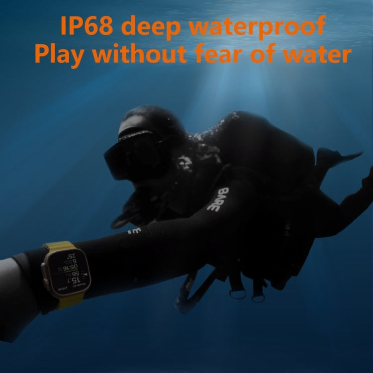 WS8 Pro 2.0 inch IPS Touch Screen IP67 Smart Watch