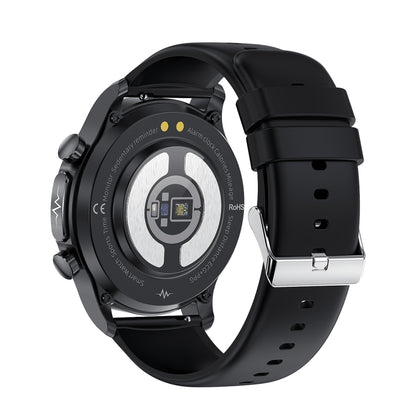 E400 1.39 inch HD Round Screen TPU Watch Strap Smart Watch Supports ECG Monitoring/Non-invasive B...