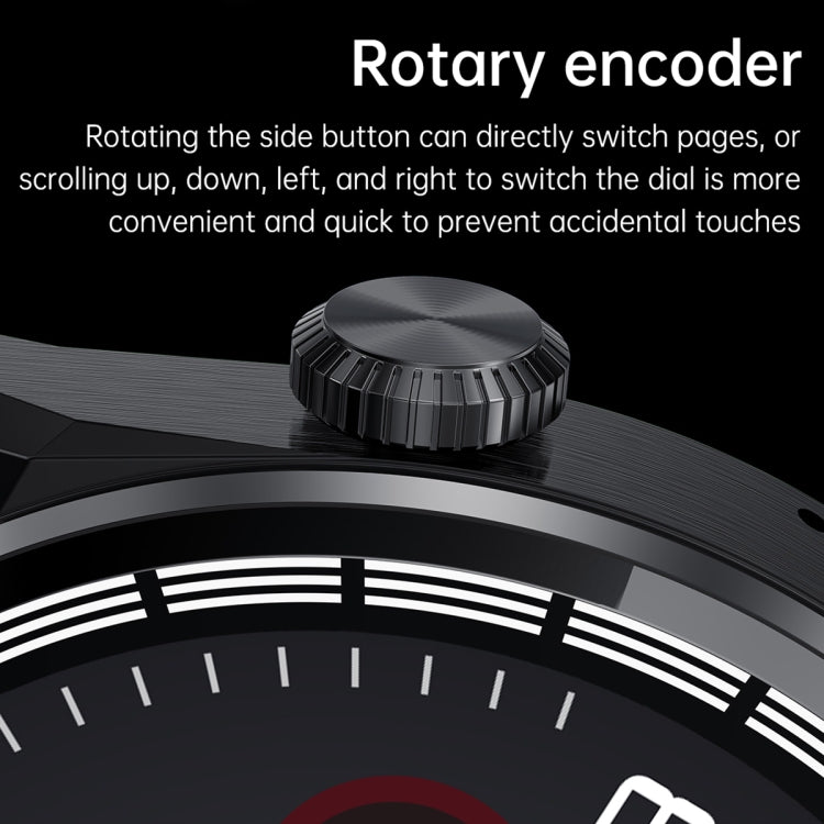 MD3MAX 1.39 inch Round Screen TPU Strap Smart Watch Supports Heart Rate Monitoring/Blood Oxygen M...