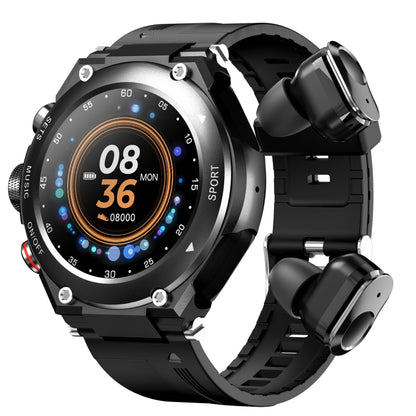 T92 1.28 inch 2 in 1 Bluetooth Headset Smart Watch