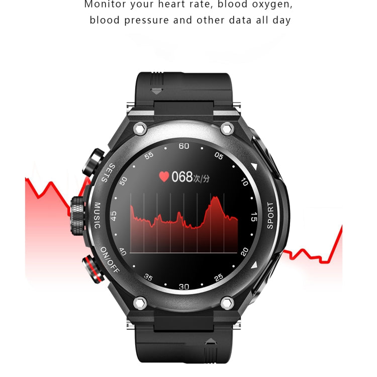 T92 1.28 inch 2 in 1 Bluetooth Headset Smart Watch