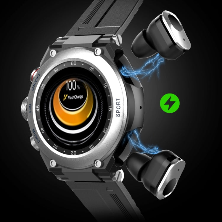 T92 1.28 inch 2 in 1 Bluetooth Headset Smart Watch