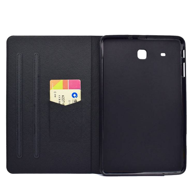 Electric Pressed Left Right Flat Feather Case with Sleep Function Pen Cover & Card Slot & Holder�...