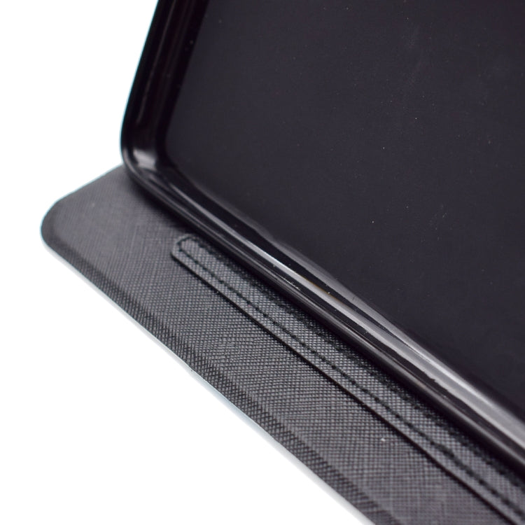 Electric Pressed Left Right Flat Feather Case with Sleep Function Pen Cover & Card Slot & Holder�...